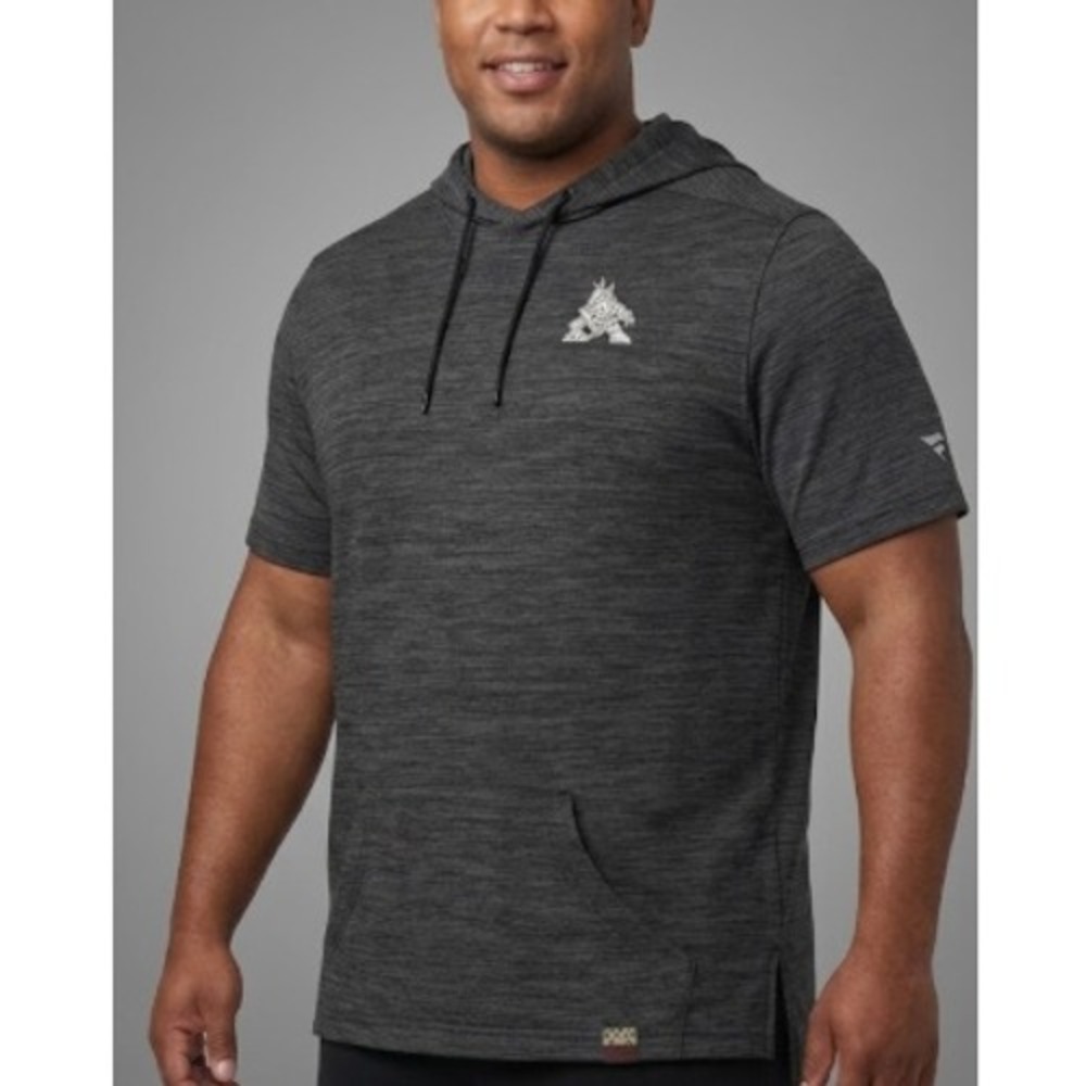 Fanatics Men's Arizona Coyotes Heather Charcoal Pullover Hoodie Size 3XL NWT